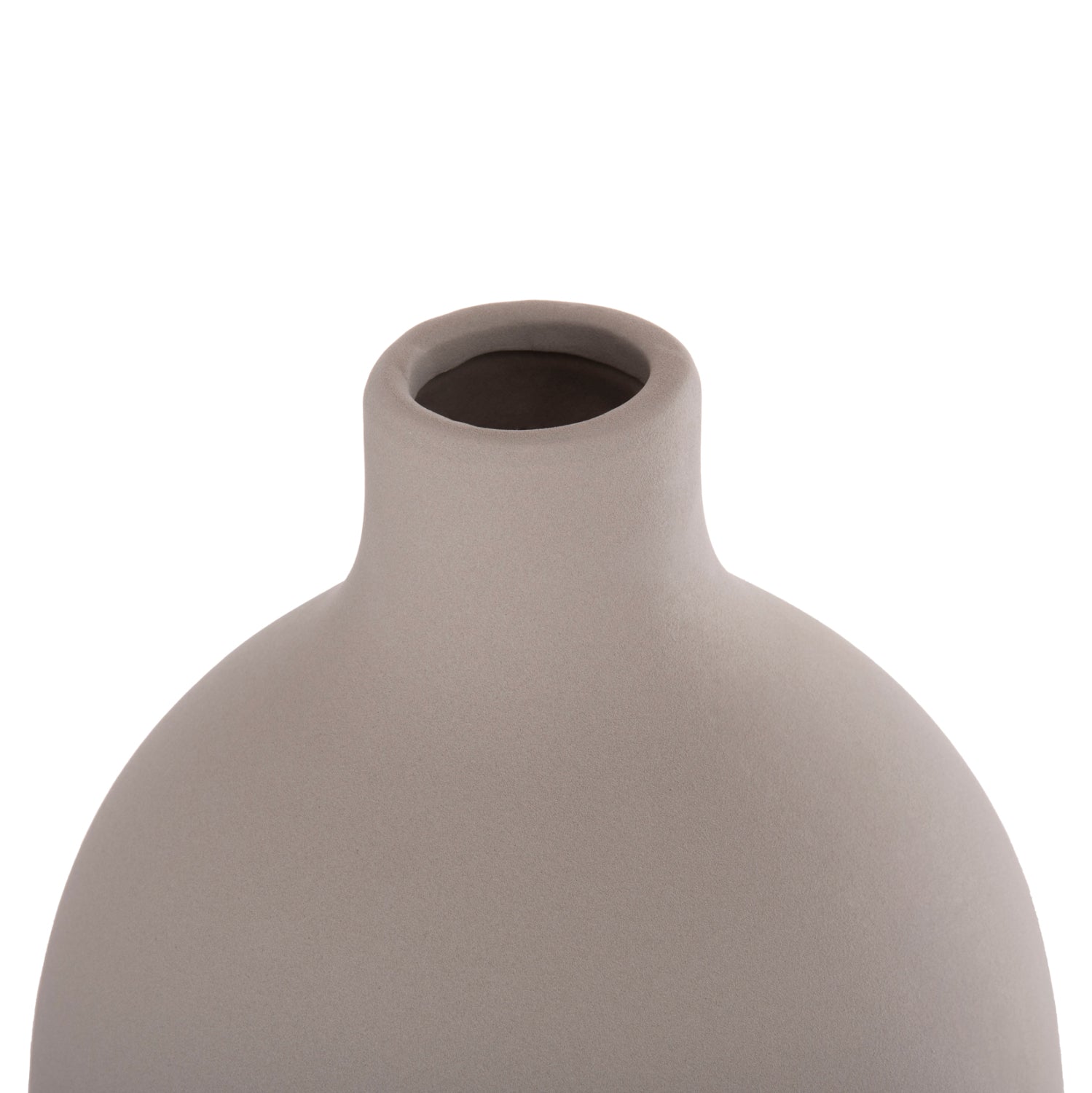 CERAMIC TABLE DECOR GALAD HM4624.03 MATTE GREY Φ24x70Hcm.