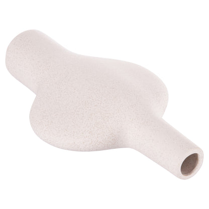 CERAMIC TABLE DECOR SERIES ARKEN HM4620.01 OFF WHITE WITH CRYSTALLISATION 19x7,5x33,5Hcm.