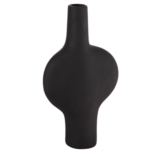 CERAMIC TABLE DECOR SERIES ARKEN HM4620.02 MATTE BLACK 19x7,5x33,5Hcm.