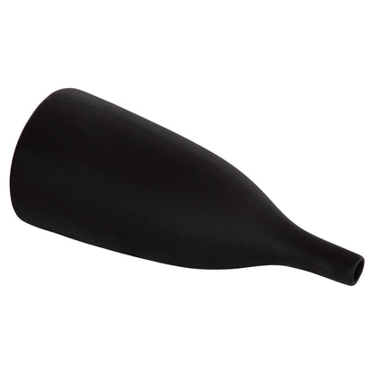 CERAMIC TABLE DECOR GALAD HM4635.02 BLACK MATTE Φ14x33.5Hcm.