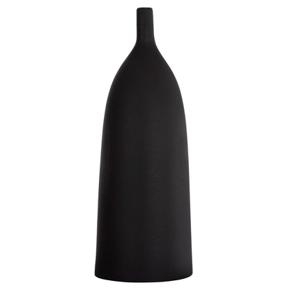 CERAMIC TABLE DECOR GALAD HM4633.02 BLACK MATTE Φ18x49H cm.