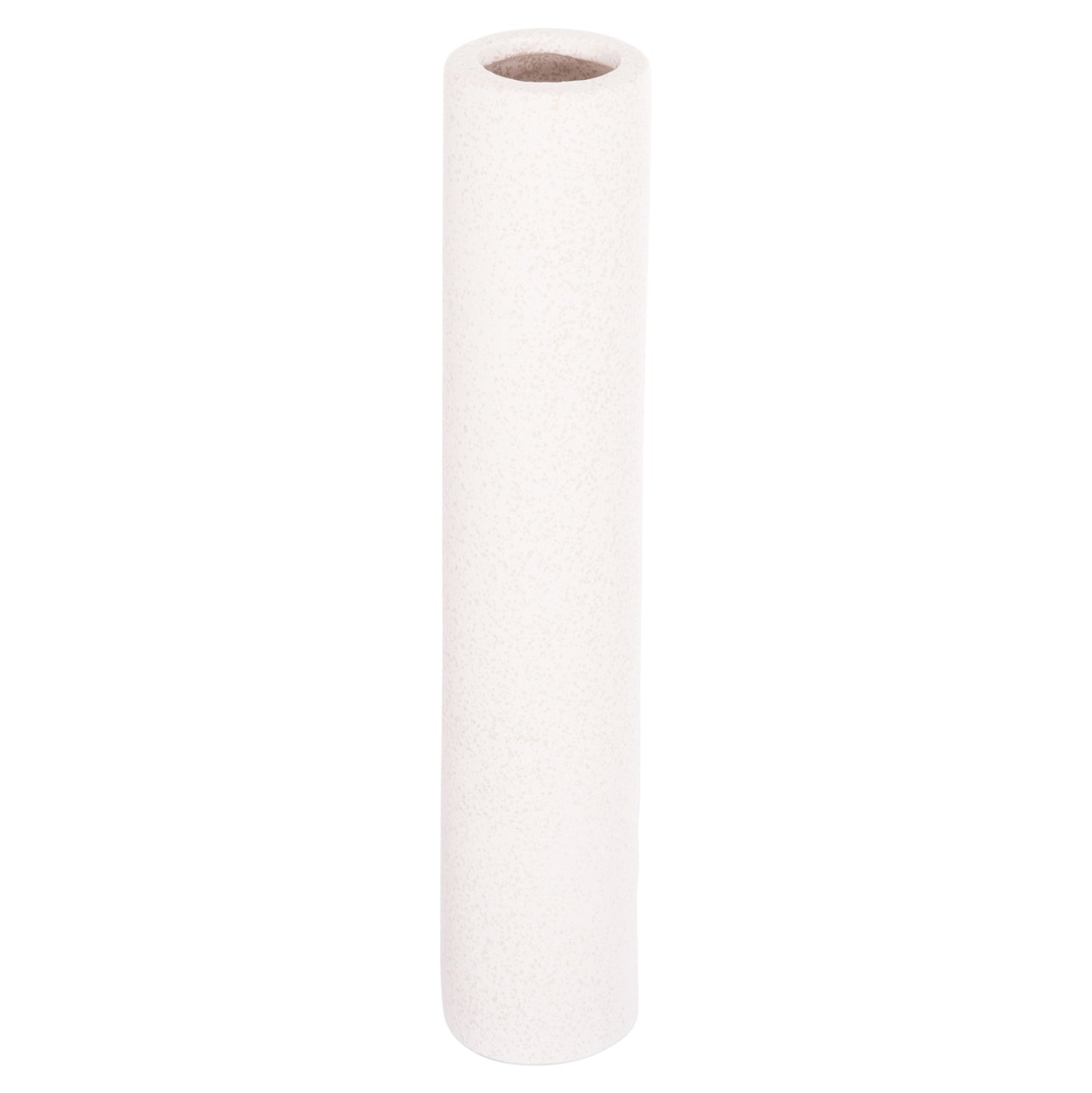 CERAMIC TABLE DECOR ARCON HM4639.01 OFF WHITE WITH CRYSTALLIZATION 23.5x5.5x29.5Hcm.