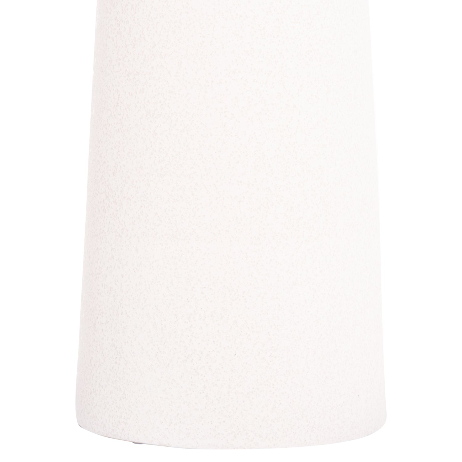 CERAMIC TABLE DECOR GALAD HM4633.01 OFF WHITE WITH CRYSTALLISATION Φ18x49Hcm.