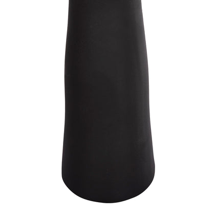 CERAMIC TABLE DECOR SCEPTER HM4636.02 MATTE BLACK Φ18x49Hcm.