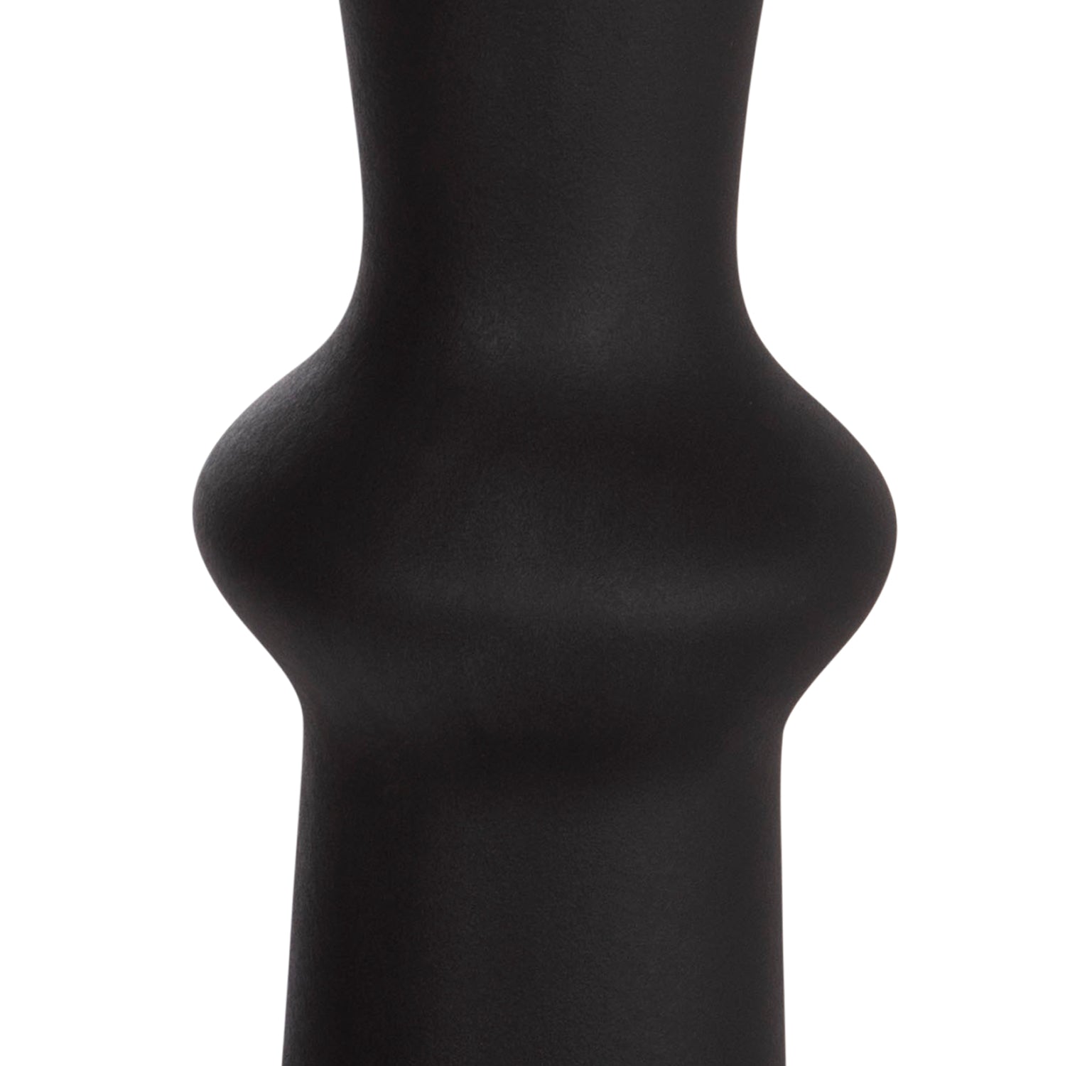 CERAMIC TABLE DECOR SCEPTER HM4637.02 MATTE BLACK Φ14x50Hcm.