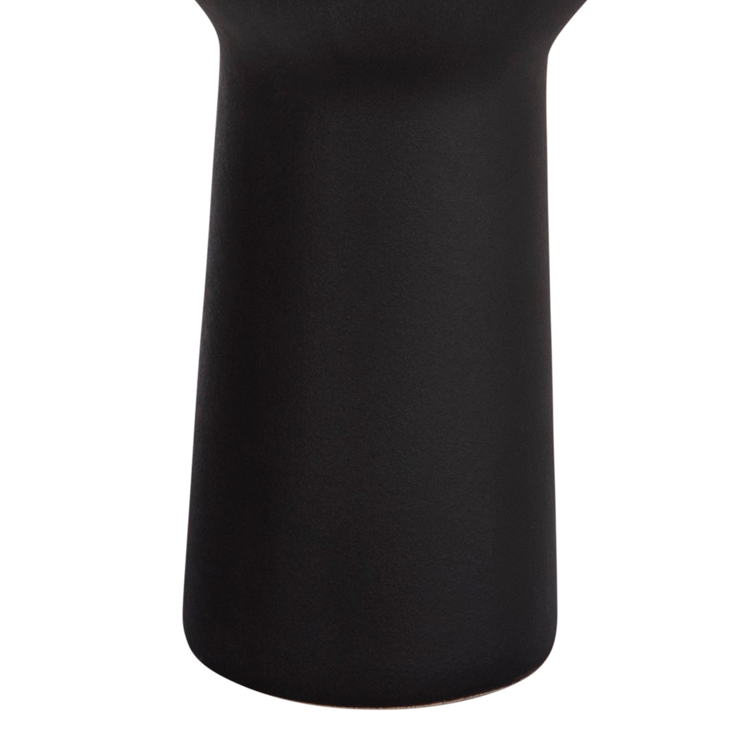 CERAMIC TABLE DECOR SCEPTER HM4637.02 MATTE BLACK Φ14x50Hcm.