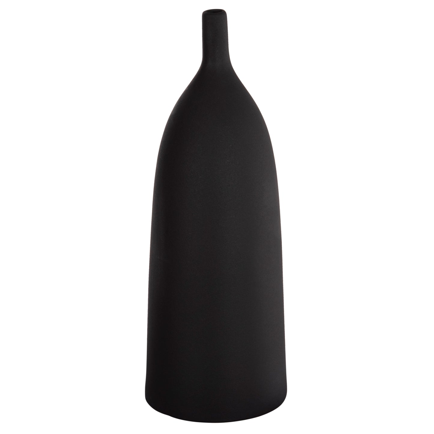 CERAMIC TABLE DECOR GALAD HM4633.02 BLACK MATTE Φ18x49H cm.