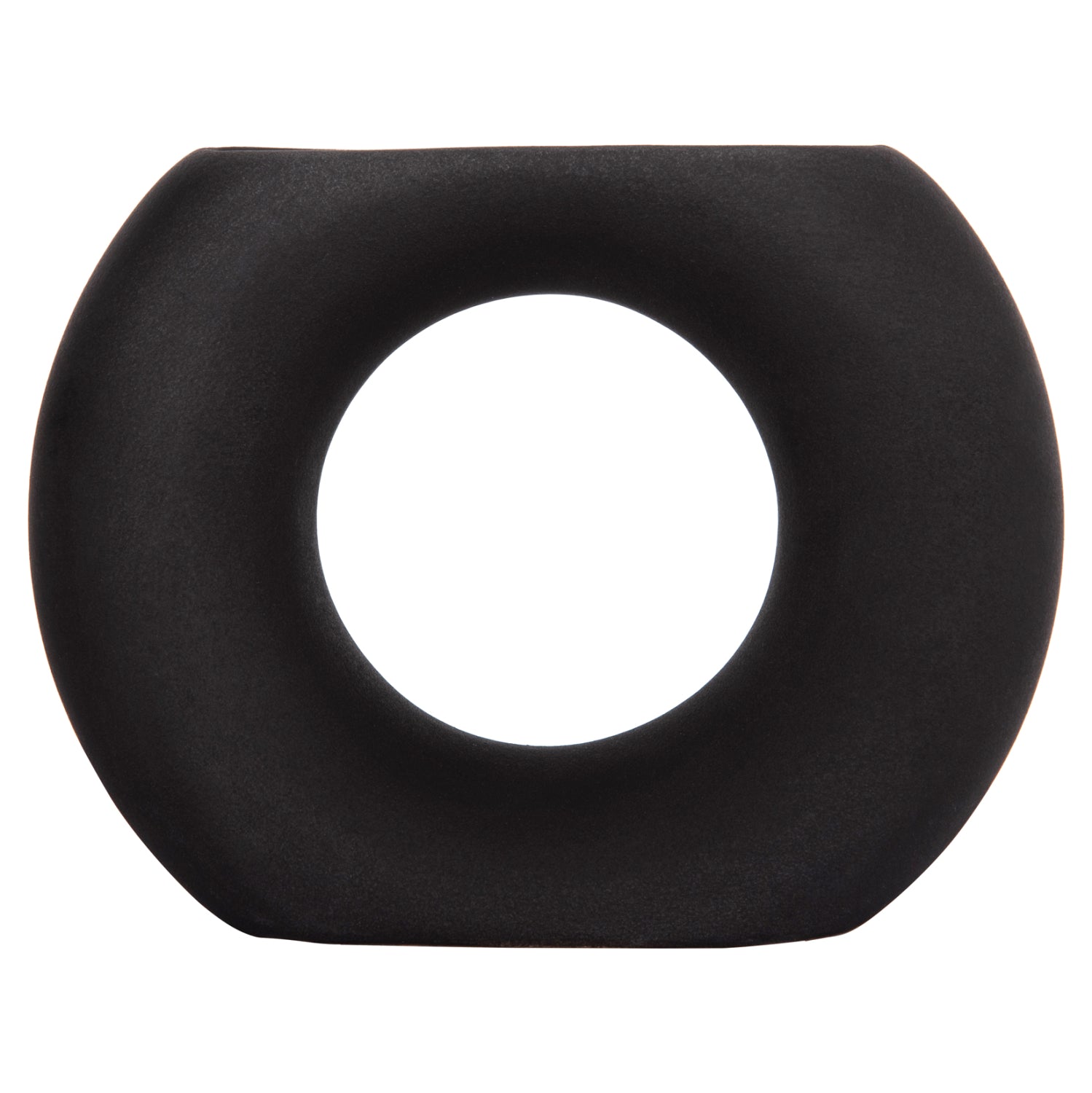CERAMIC TABLE DECOR ELLIPTO HM4646.02 MATTE BLACK 18x6.5x14Hcm.