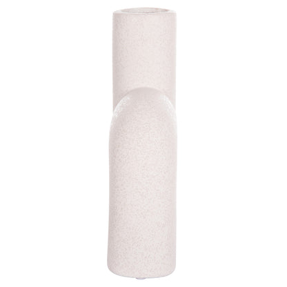 CERAMIC TABLE DECOR ARCON HM4640.01 OFF WHITE WITH CRYSTALLIZATION 19x7x24Hcm.