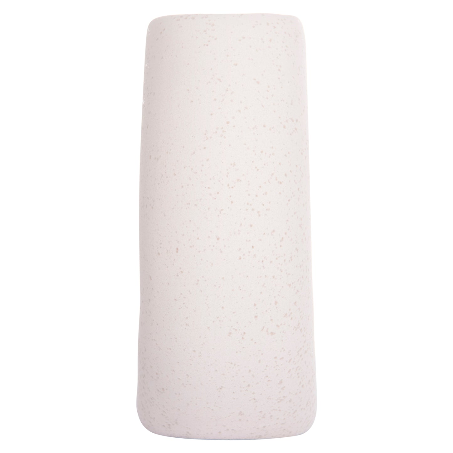 CERAMIC TABLE DECOR ELLIPTO HM4646.01 OFF WHITE WITH CRYSTALLIZATION 18x6.5x14Hcm.