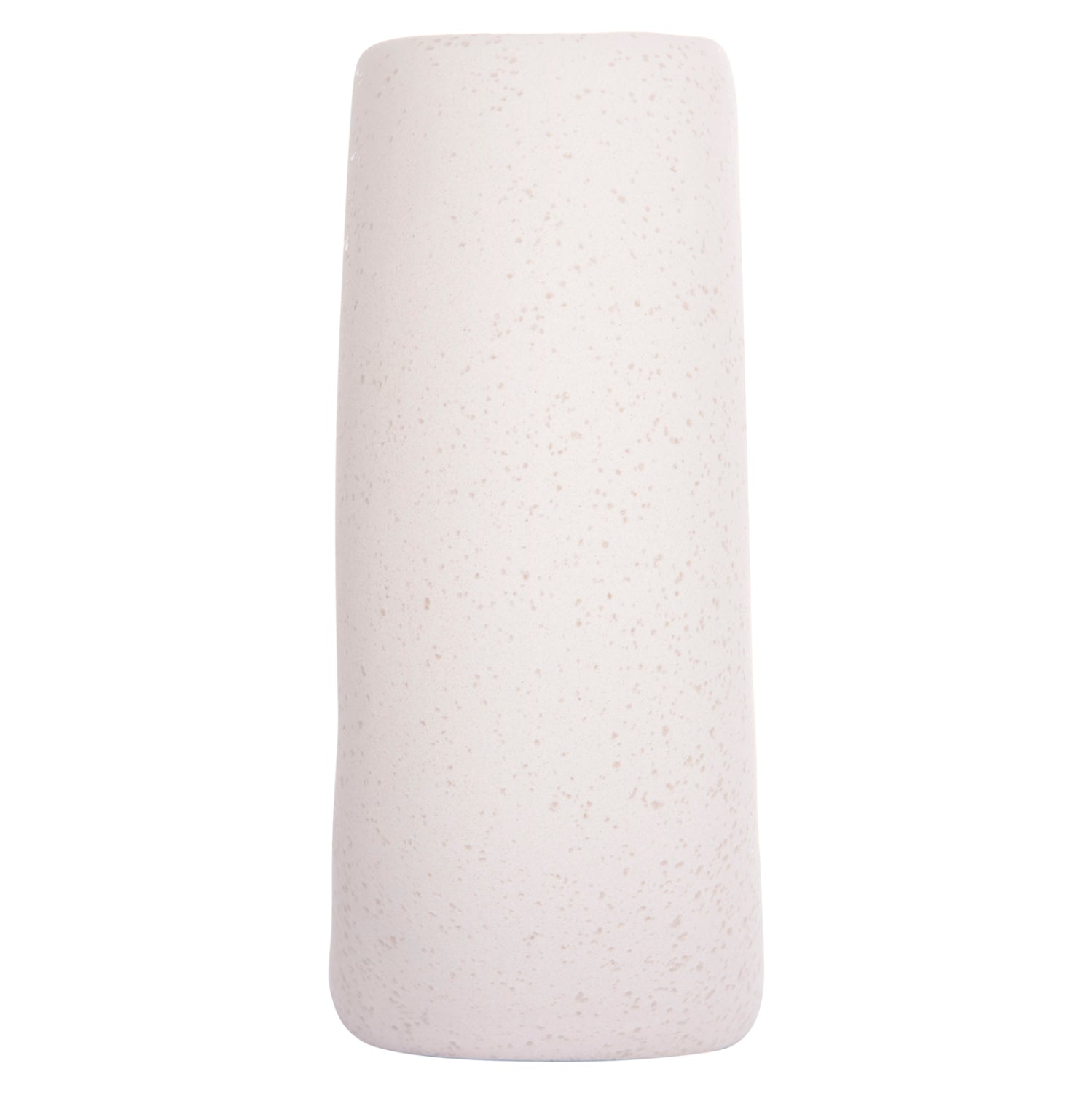 CERAMIC TABLE DECOR ELLIPTO HM4646.01 OFF WHITE WITH CRYSTALLIZATION 18x6.5x14Hcm.