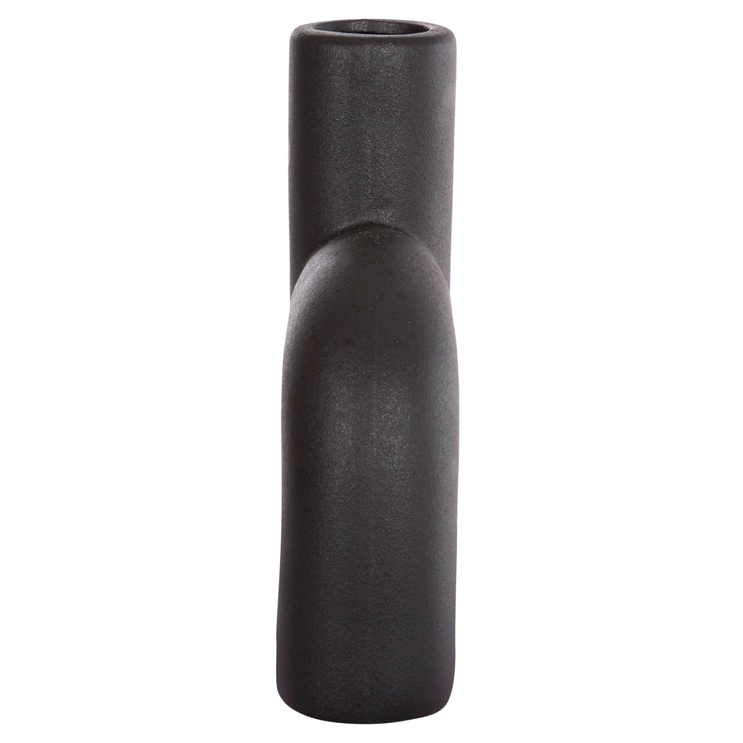 CERAMIC TABLE DECOR ARCON HM4640.02 MATTE BLACK 19x7x24Hcm.