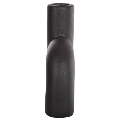 CERAMIC TABLE DECOR ARCON HM4640.02 MATTE BLACK 19x7x24Hcm.