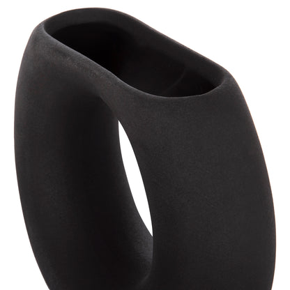CERAMIC TABLE DECOR ELLIPTO HM4646.02 MATTE BLACK 18x6.5x14Hcm.