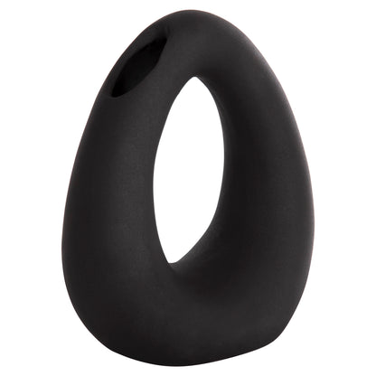 CERAMIC TABLE DECOR ELLIPTO HM4644.02 MATTE BLACK 16.5x9x20.3Hcm.