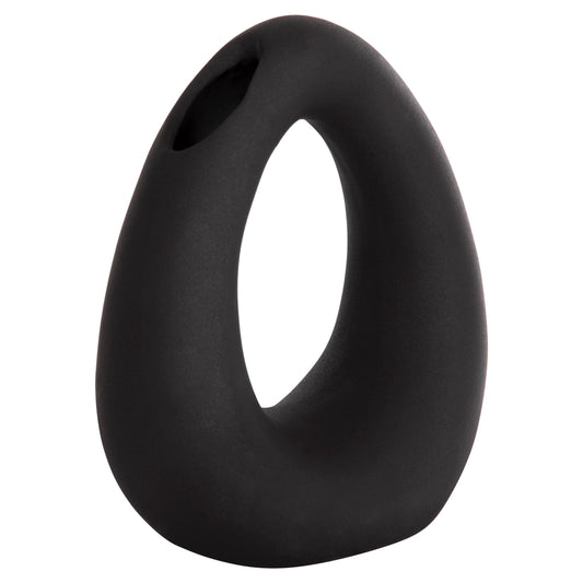 CERAMIC TABLE DECOR ELLIPTO HM4644.02 MATTE BLACK 16.5x9x20.3Hcm.