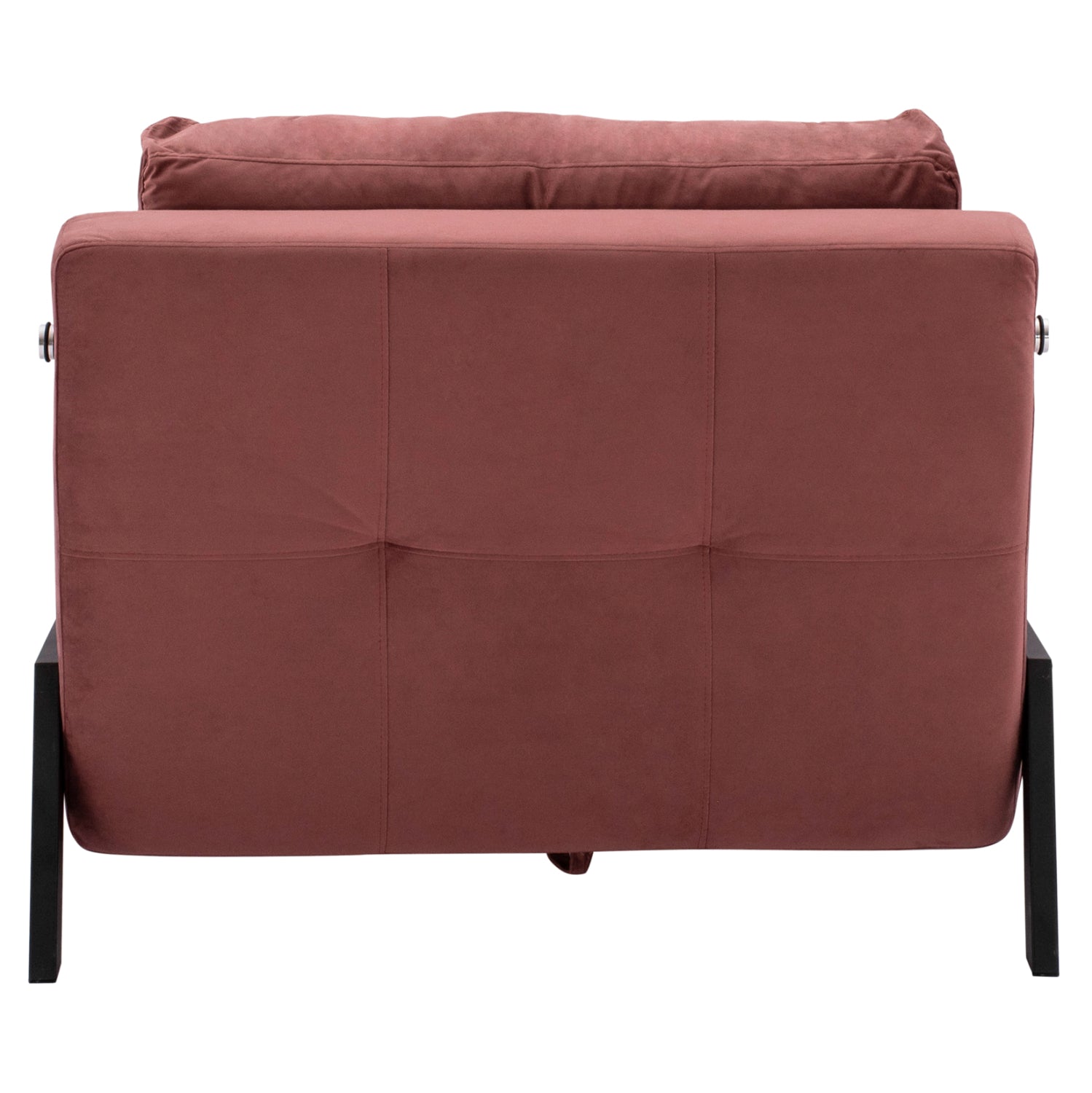 HM3078.12 ARMCHAIR/BED CONSTANCE, DUSTY PINK VELVET 95x92x66Y cm.