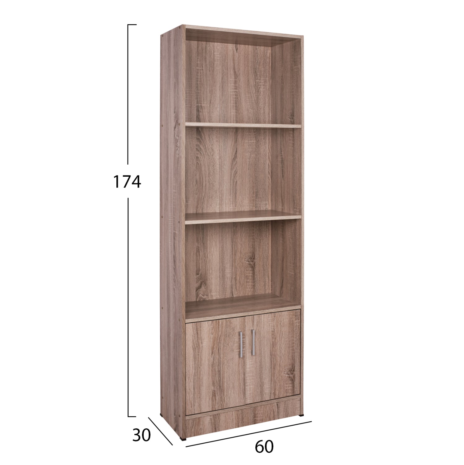 STUDENT SET 3PCS HM11208 STUDY DESK-BOOKCASE-OFFICE CHAIR--SONAMA