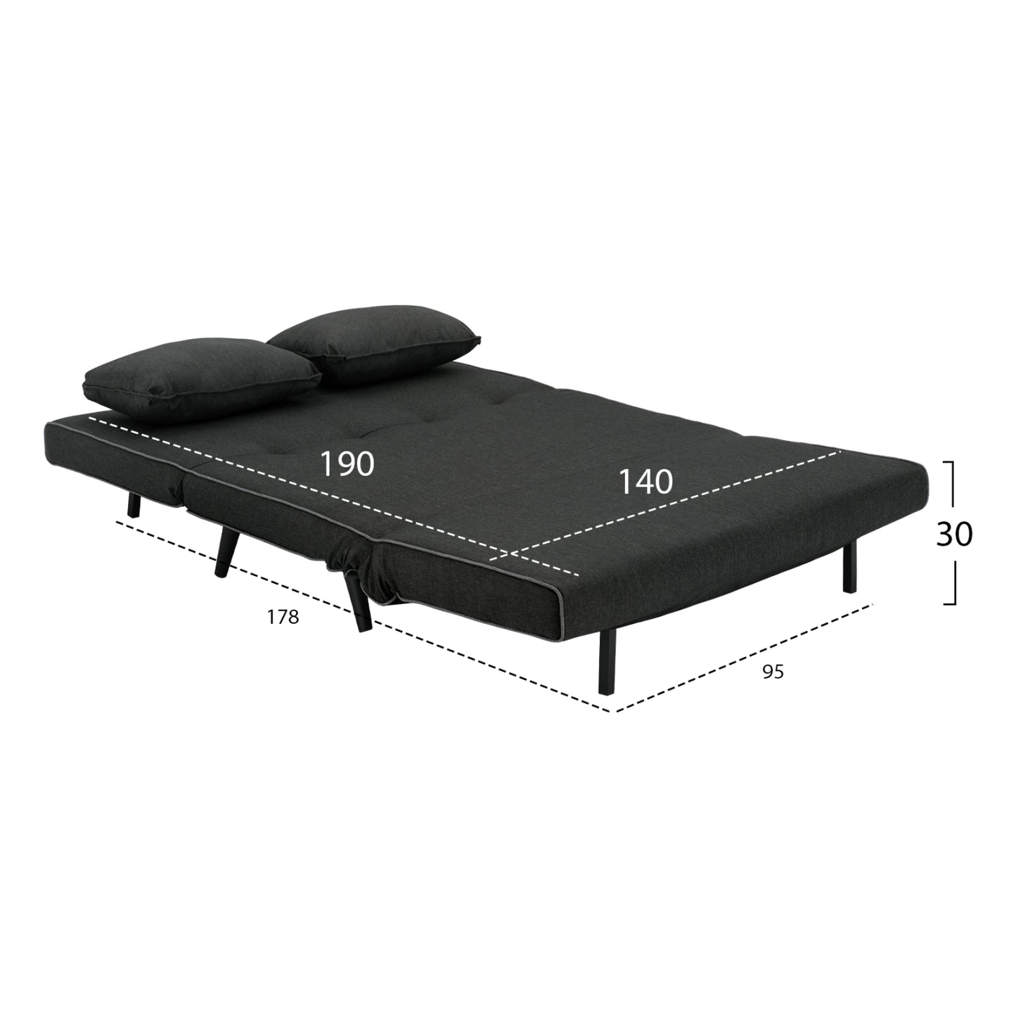 STUDENT PACK 3PCS HM11382 DARK GREY
