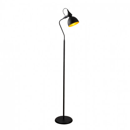 FLOOR LIGHT METALLIC BLACK HM7342 35x30x183 cm.