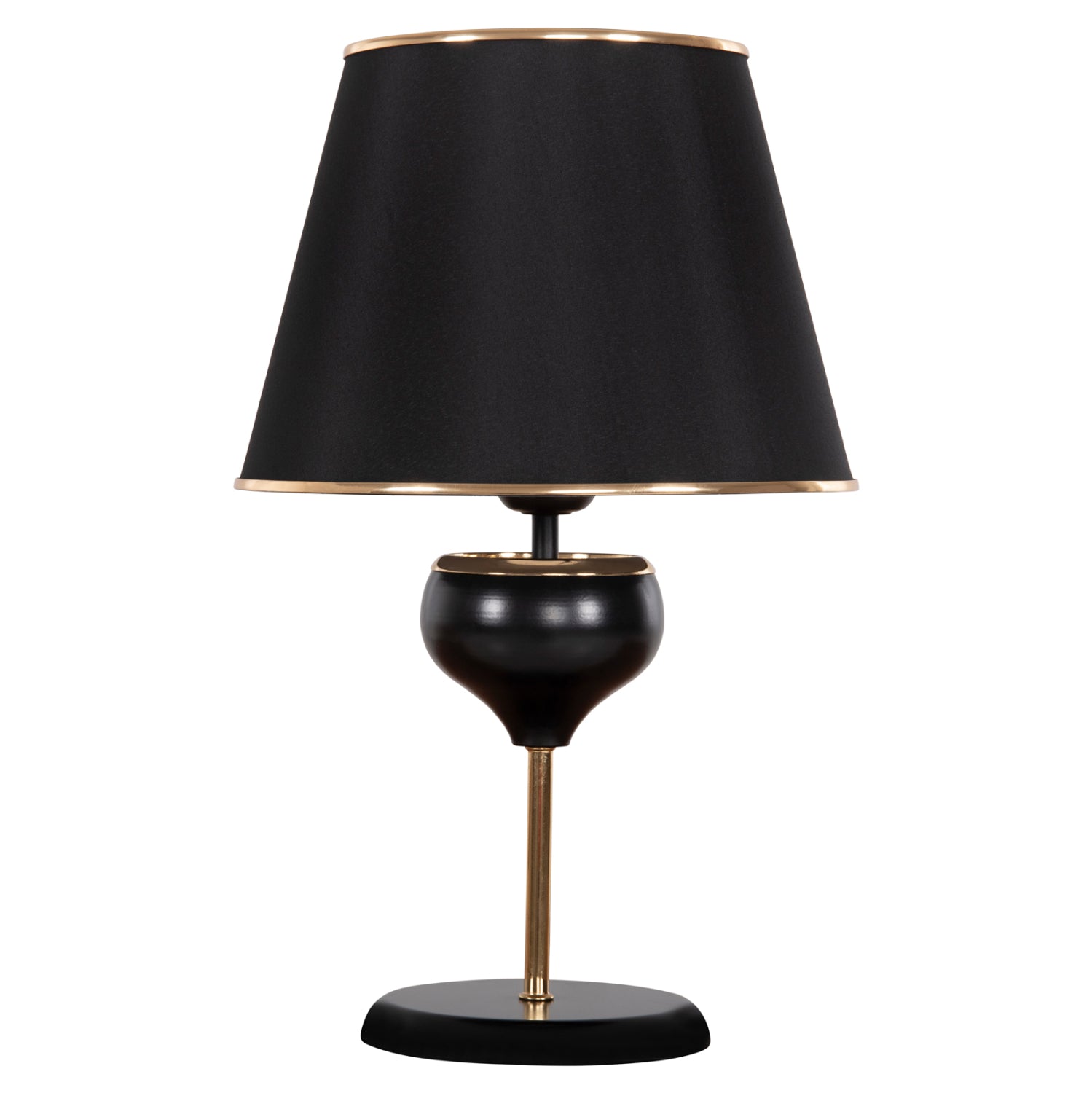 TABLE LAMP FB97669.01, BLACK-GOLD, Φ20x50