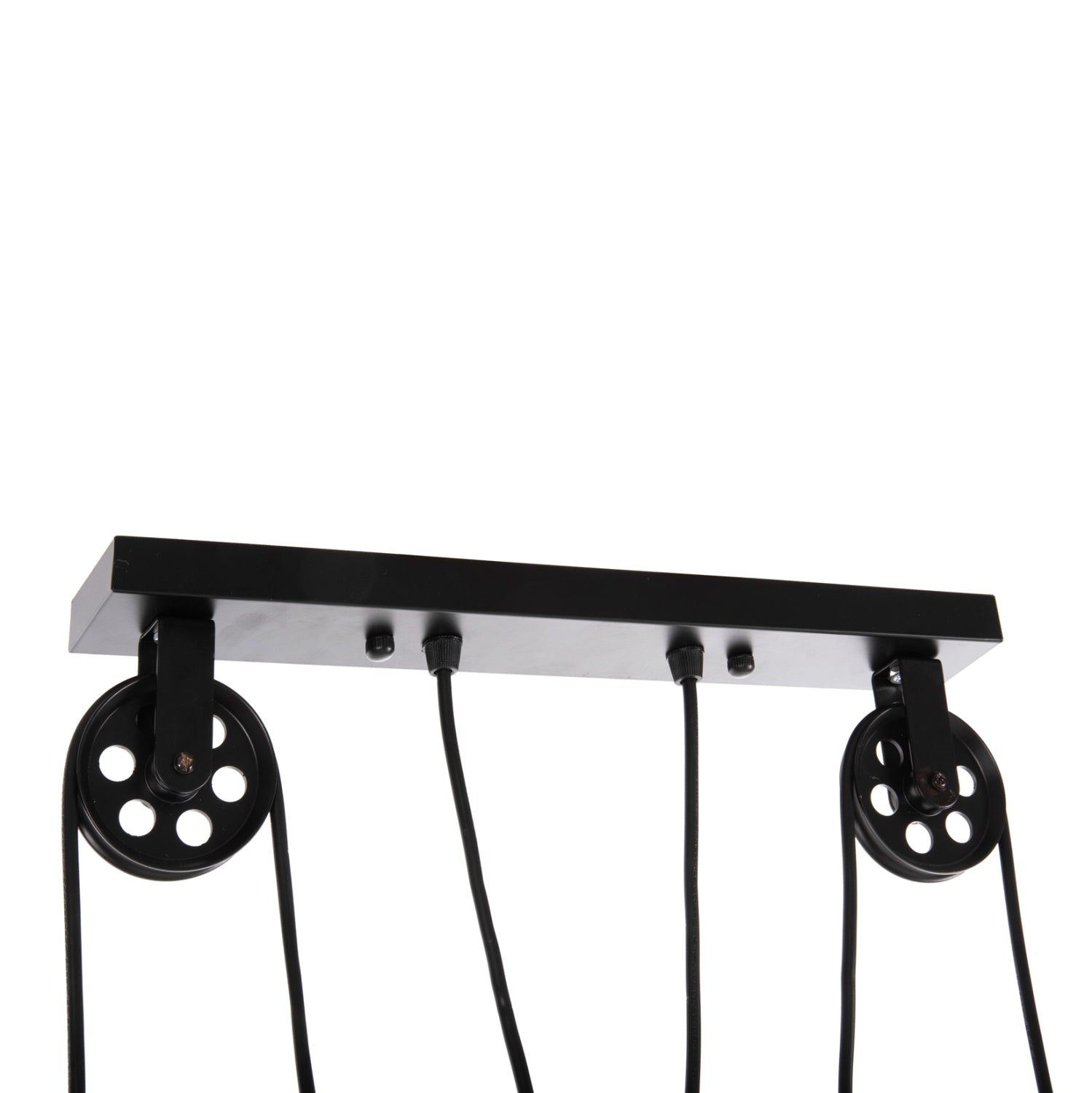 CEILING PENDANT 3-LIGHT HM4120 METAL IN BLACK 91x91x95,5Hcm.