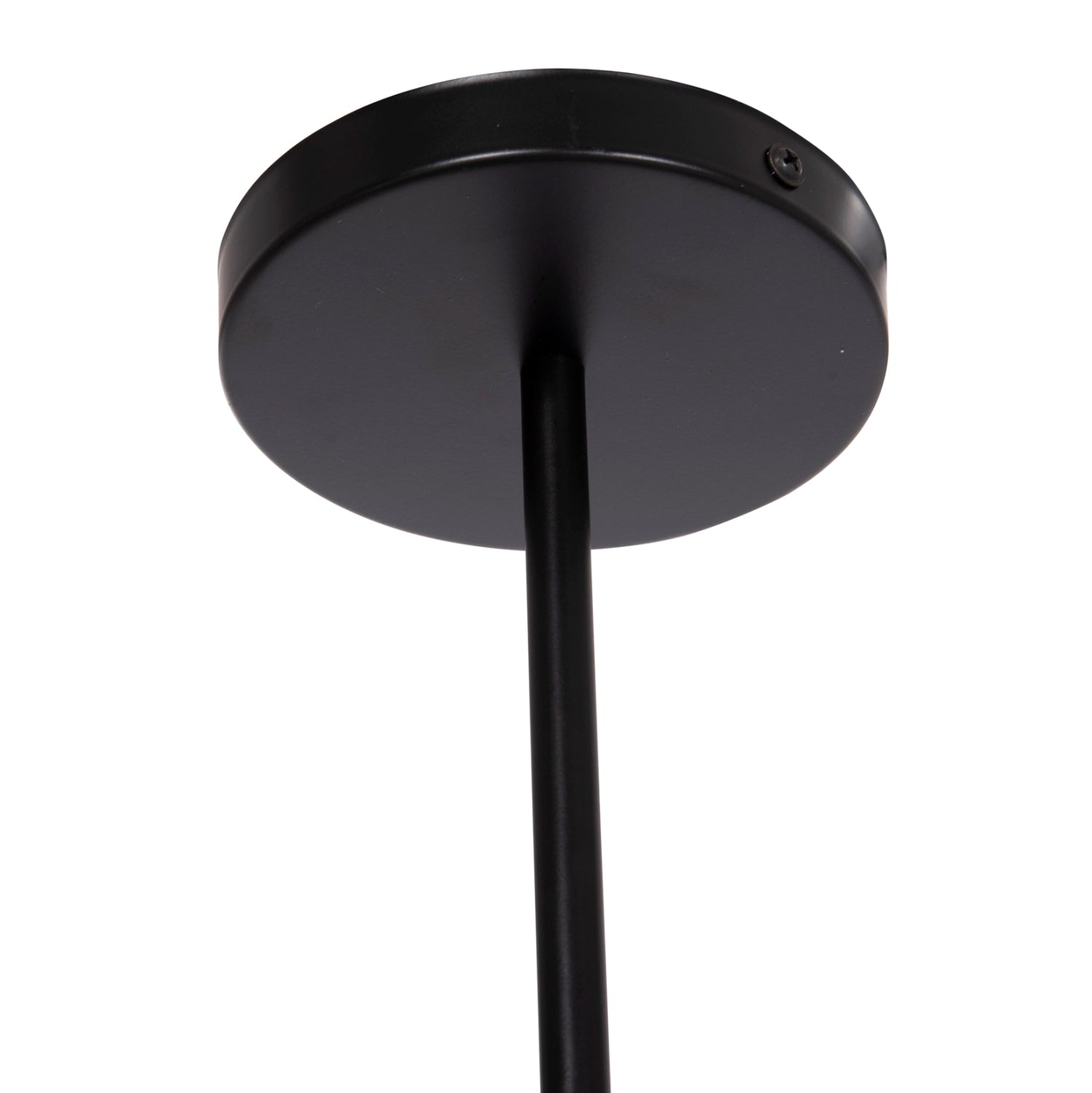 CEILING PENDANT 4-LIGHT FIXTURE LIGHTY HM7405.11 BLACK METAL 57x5x52Hcm.