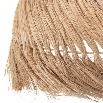 CEILING PENDANT MENDONG GRASS FIBERS IN NATURAL COLOR Φ38x34-120Hcm.HM7776