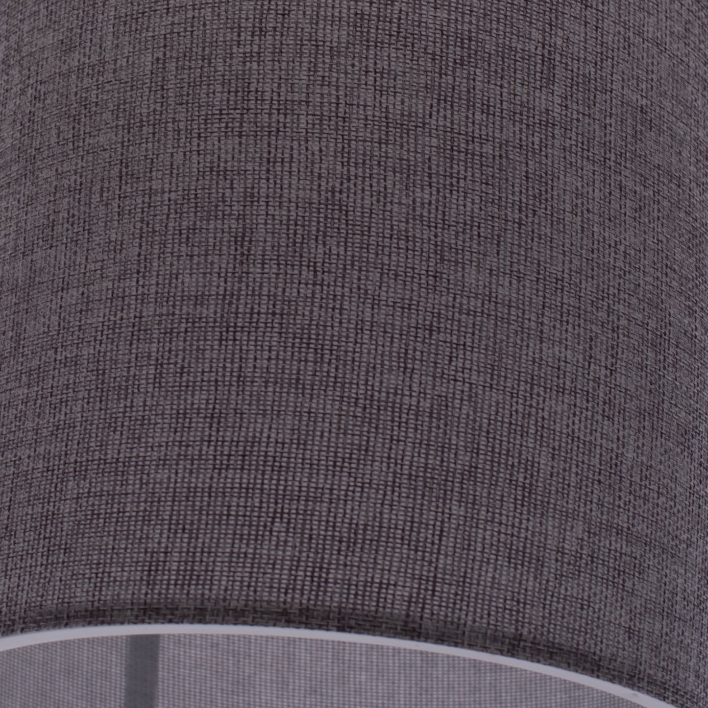 PENDANT CEILING LAMP HM7623.03 GREY FABRIC DRUM SHADE D19x70 εκ.