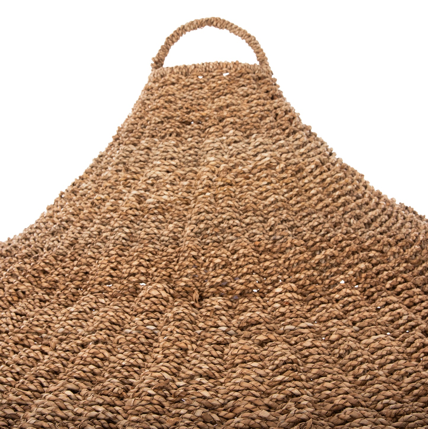 CEILING PENDANT LAMP HM4031 PALM LEAF FIBERS AND SEAGRASS FRINGES IN NATURAL Φ123x65Hcm.