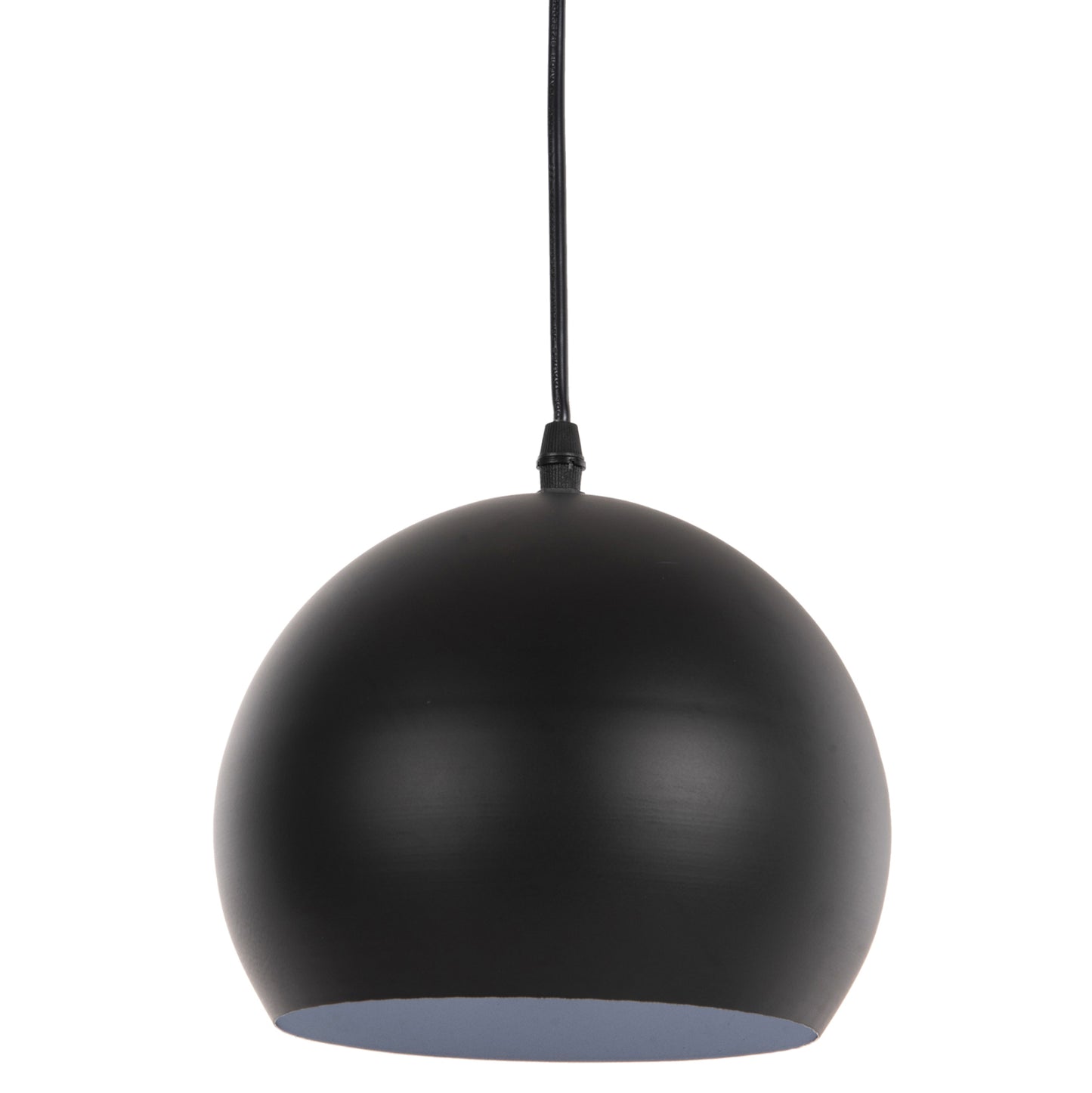 CEILING PENDANT LAMP HM4107 BLACK METAL CAP 19x19x115Hcm.