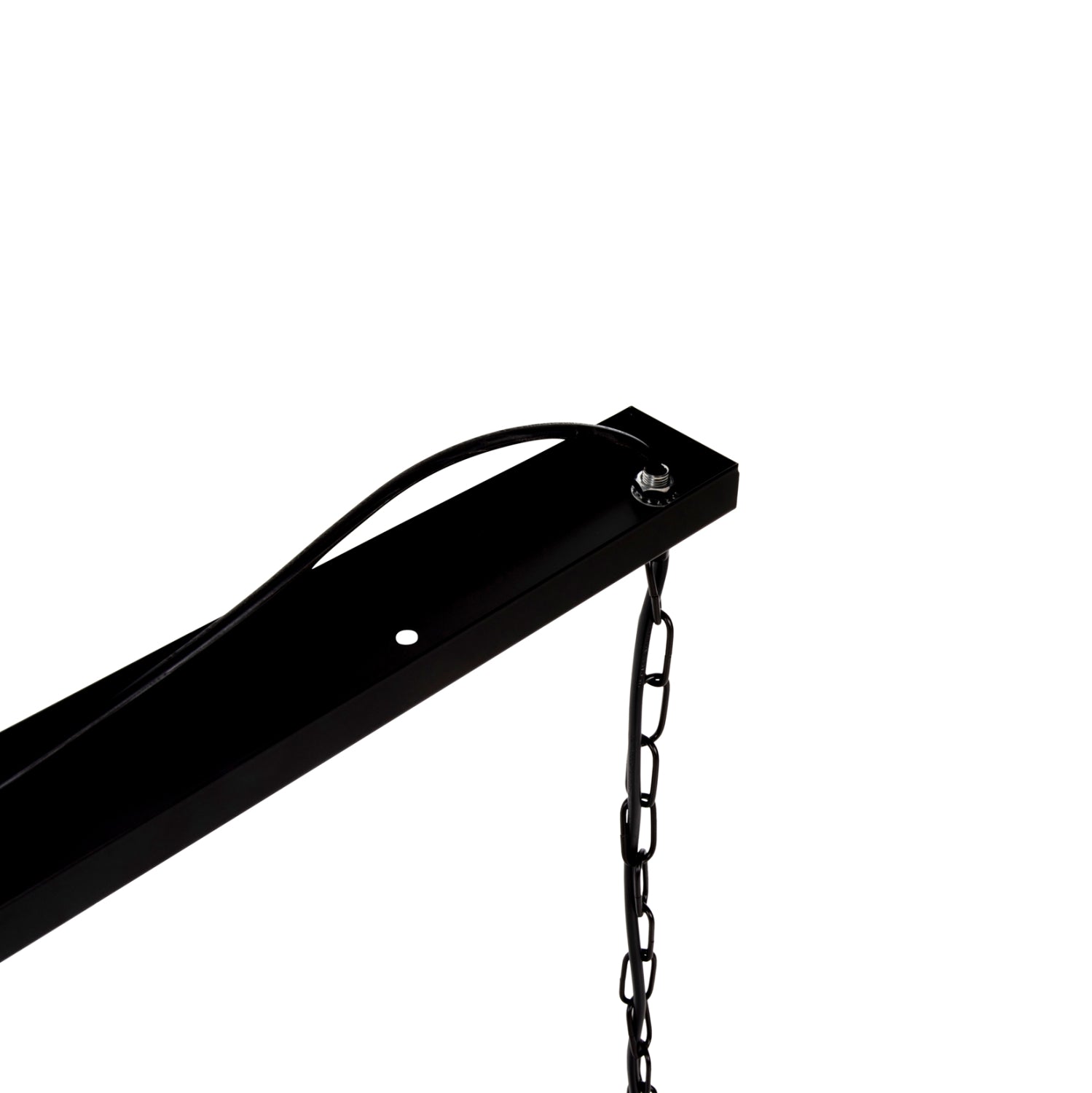 CEILING PENDANT LAMP HM4128 6LIGHTS-BLACK METAL FRAME 77,5x25x101Hcm.
