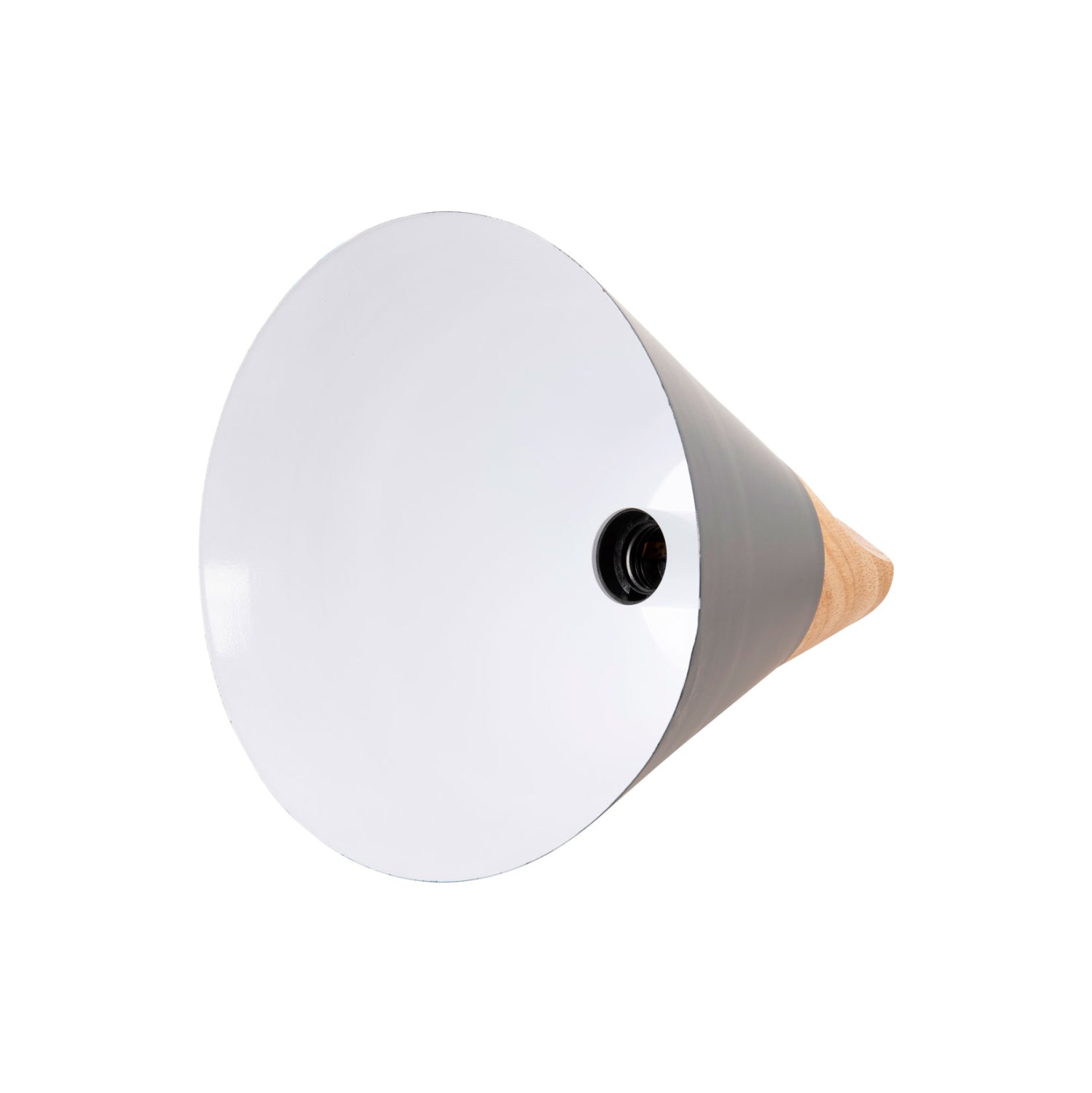 CEILING PENDANT LAMP HM4145 GREY METAL CAP Φ25x125H cm.