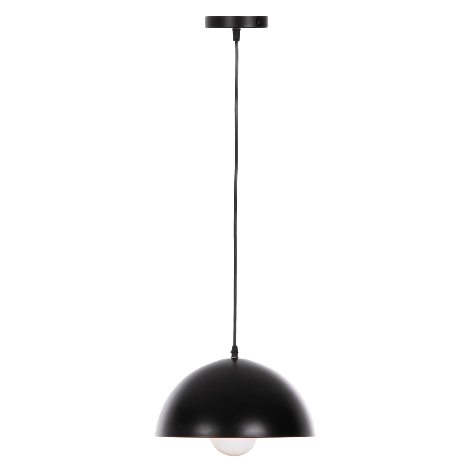 CEILING PENDANT LAMP HM4153 BLACK-GOLD ALUMINUM CAP Φ29x113H cm.