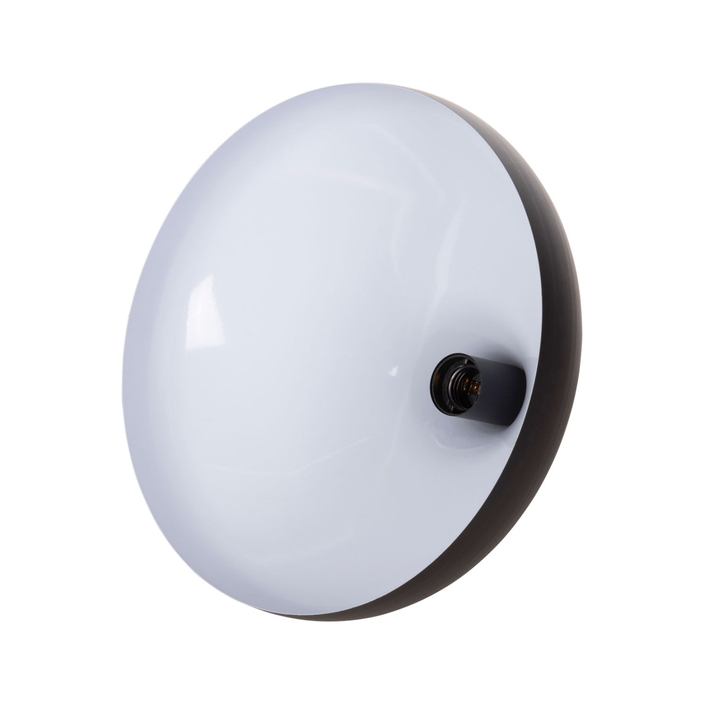 CEILING PENDANT LAMP HM4157 BLACK METAL CAP Φ32x125Hcm.