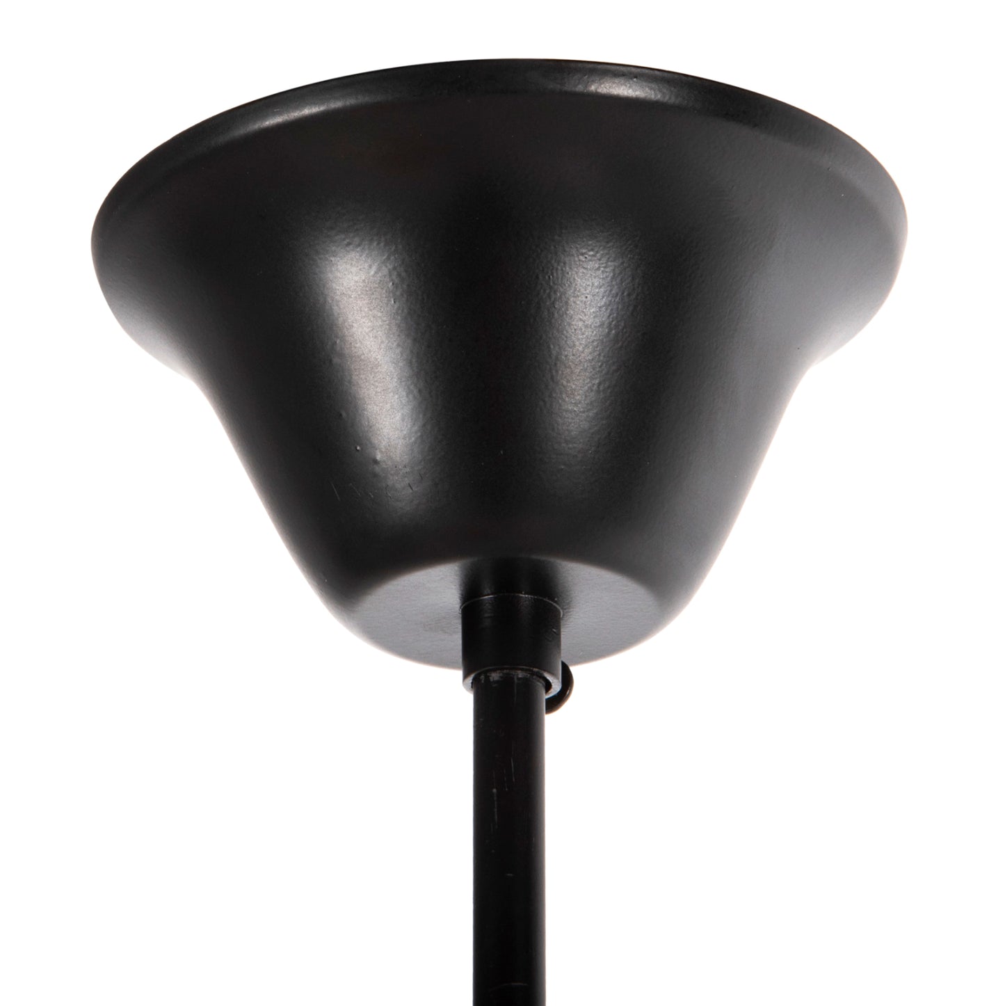 CEILING PENDANT 8-LIGHT HM4178 ROPE AND BLACK METAL 84x84x121Hcm.