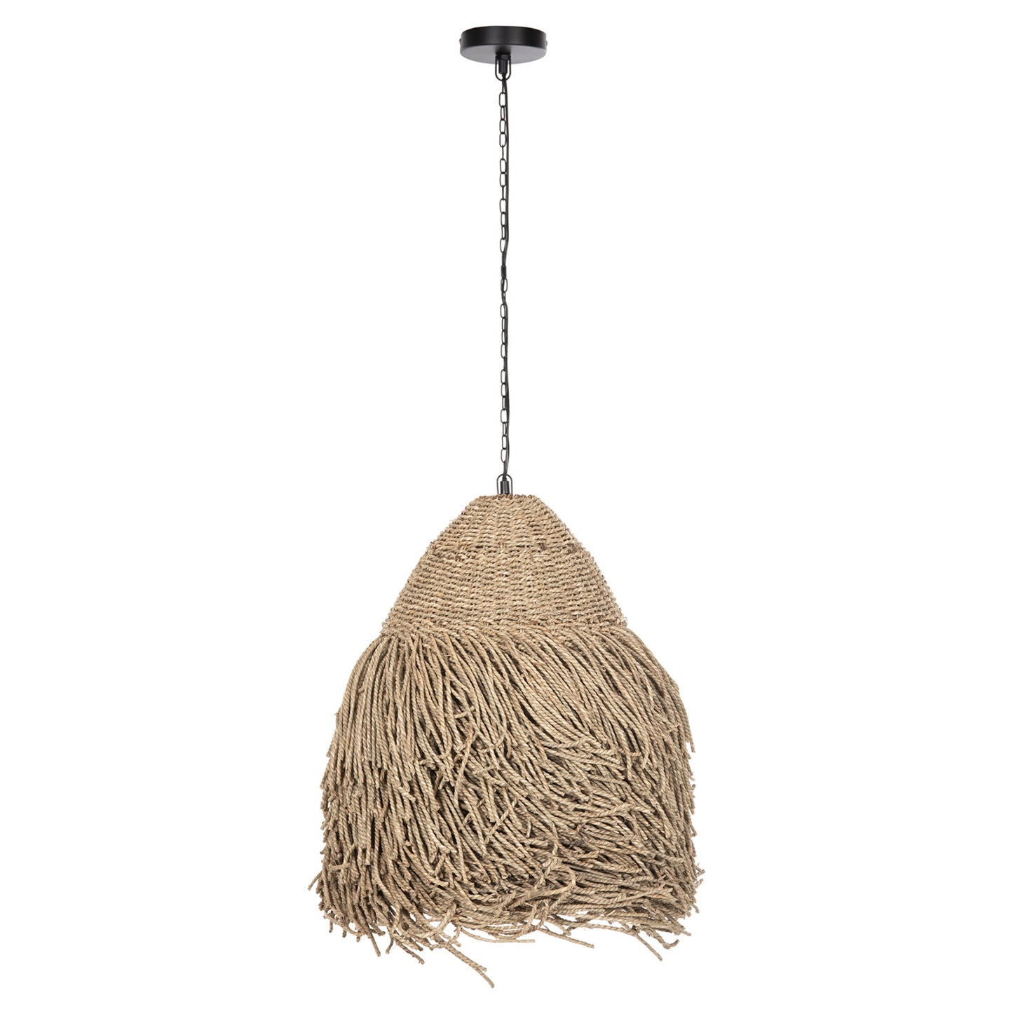 CEILING PENDANT LAMP HM4348 SEAGRASS IN NATURAL COLOR Φ54x56-140Hcm.