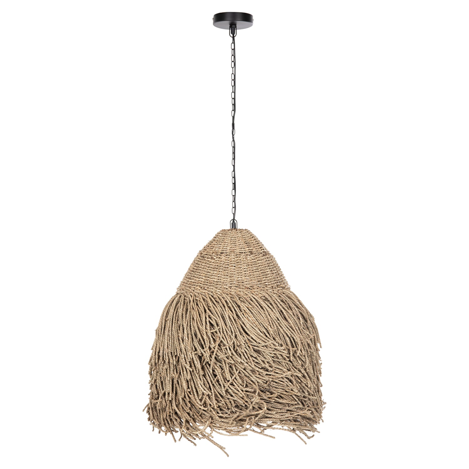 CEILING PENDANT LAMP HM4348 SEAGRASS IN NATURAL COLOR Φ54x56-140Hcm.