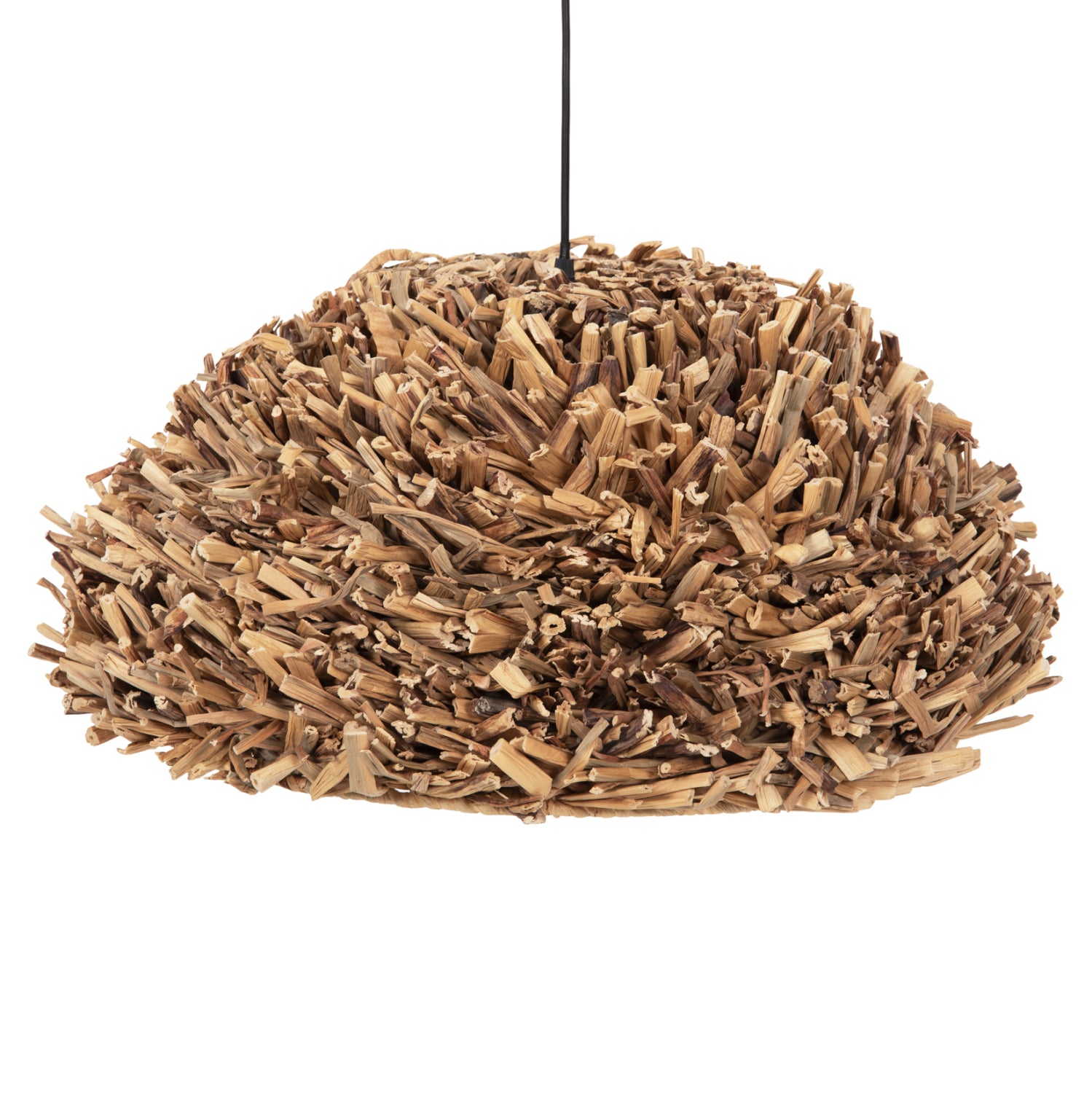 CEILING PENDANT LAMP HM4353 WATER HYACINTH IN NATURAL COLOR Φ62x30-120Hcm.