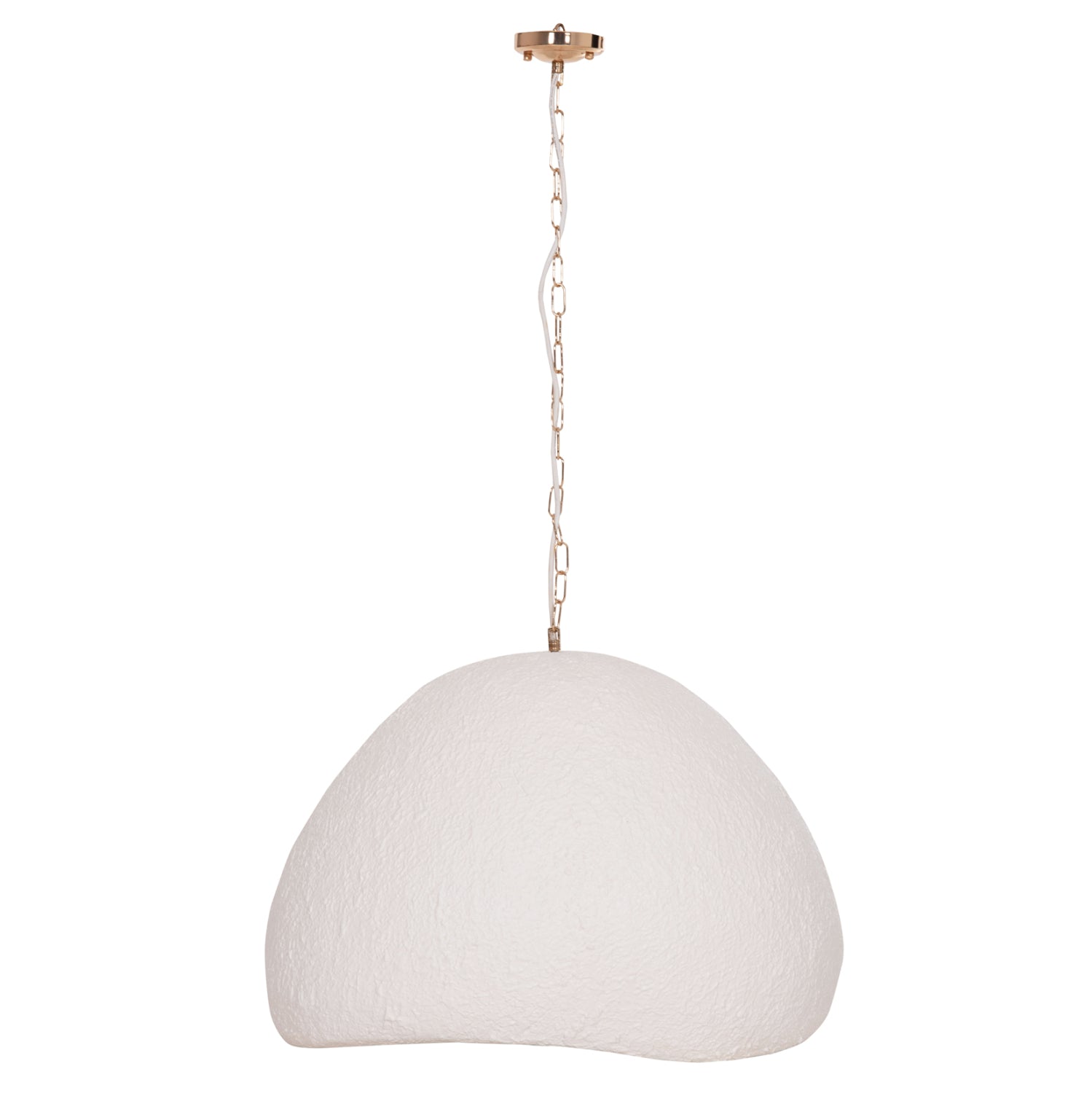 CEILING PENDANT LAMP JAYLEN HM4703.02L FIBER CEMENT IN WHITE 65x55x45Hcm