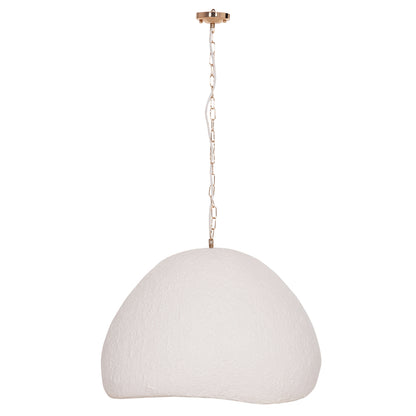 CEILING PENDANT LAMP JAYLEN HM4703.02L FIBER CEMENT IN WHITE 65x55x45Hcm
