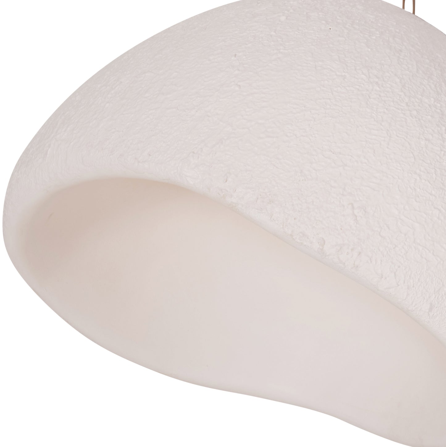 CEILING PENDANT LAMP JAYLEN HM4703.02L FIBER CEMENT IN WHITE 65x55x45Hcm