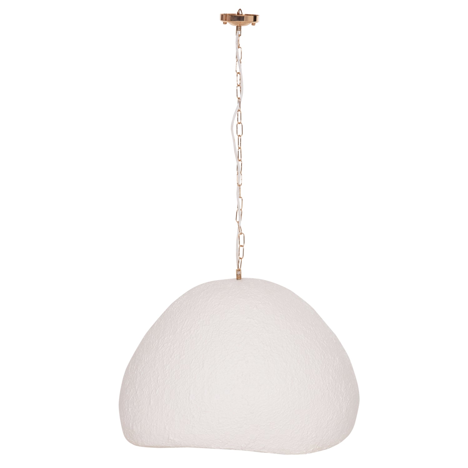 CEILING PENDANT LAMP JAYLEN HM4703.02L FIBER CEMENT IN WHITE 65x55x45Hcm