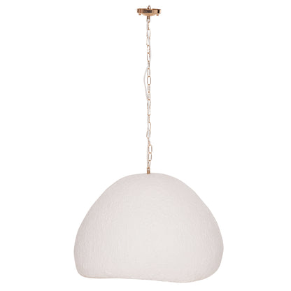 CEILING PENDANT LAMP JAYLEN HM4703.02L FIBER CEMENT IN WHITE 65x55x45Hcm
