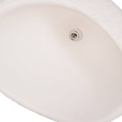 CEILING PENDANT LAMP JAYLEN HM4703.02L FIBER CEMENT IN WHITE 65x55x45Hcm