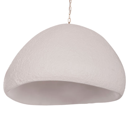 CEILING PENDANT LAMP JAYLEN HM4703.02XL FIBER CEMENT IN WHITE 74x68x50-70Hcm.