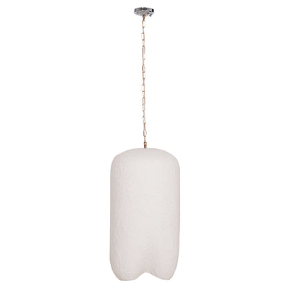 CEILING PENDANT LAMP LOGKY HM4704.02L FIBER CEMENT IN WHITE 35x35x67Hcm.