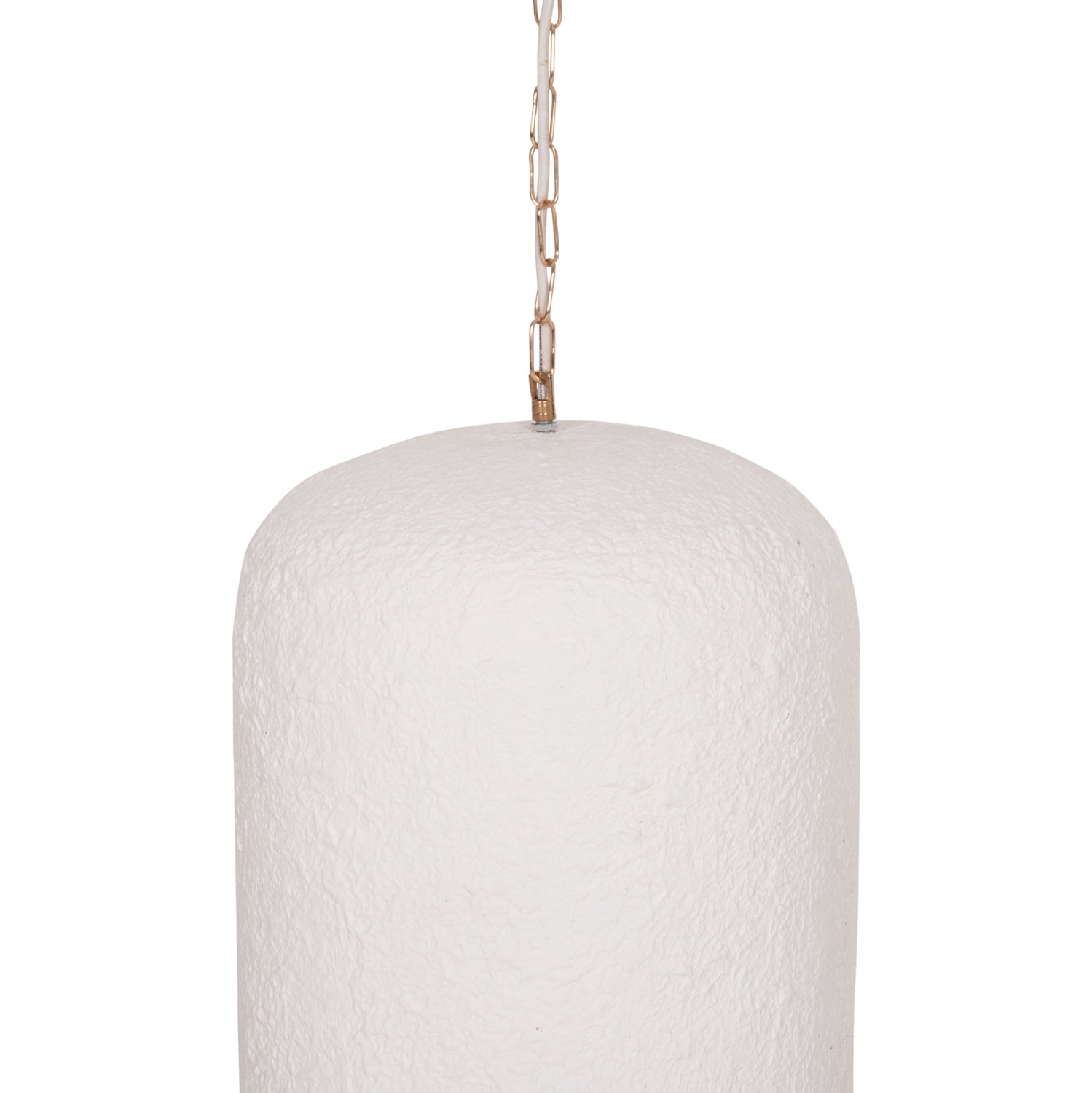 CEILING PENDANT LAMP LOGKY HM4704.02L FIBER CEMENT IN WHITE 35x35x67Hcm.