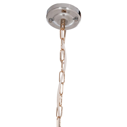 CEILING PENDANT LAMP LOGKY HM4704.02L FIBER CEMENT IN WHITE 35x35x67Hcm.