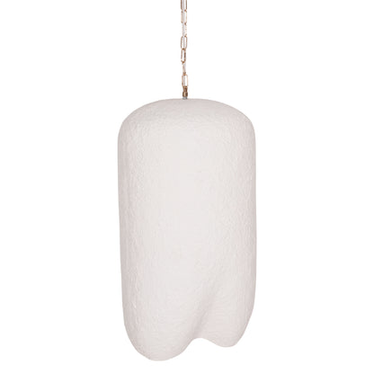CEILING PENDANT LAMP LOGKY HM4704.02L FIBER CEMENT IN WHITE 35x35x67Hcm.